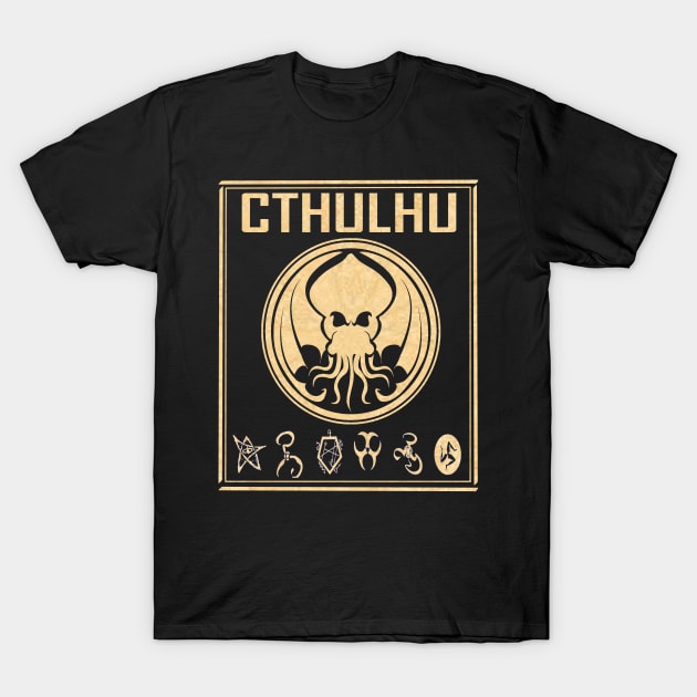 Cthulu T-Shirt by justinDuffy